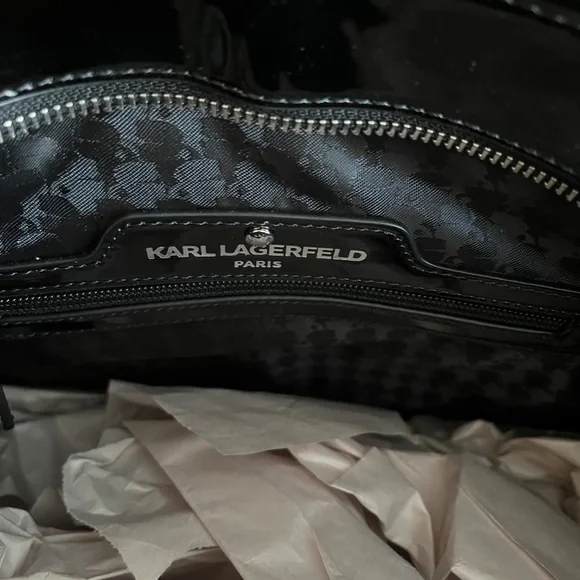 Karl Lagerfeld Tote Paris Patent Leather - Picture 5 of 10